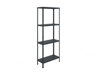 Стеллаж МС 185КД/70кс30/4 Блаcк / MS 185KD/70x30/4 Black