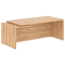 Стол руководителя Торр-З ТСТ 209 Л Дуб Бофорд / Torr-Z TСT L