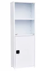 Шкаф медицинский РМ-01 (стекло/металл) / RM-01