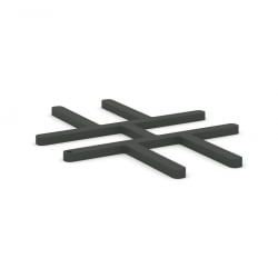 Соединитель Х-образный (1 шт.) CОНCЕПТ CН.С-КСО Антрацит / CONCEPT CN.S-XO