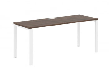 Стол письменный ЕДИС ЕУСТ 1767 Дуб Денвер темный Белый / EDIS EUST