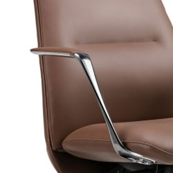 Эргономичное кресло руководителя Еурека ОC08-БР, коричневое / Eureka OC08-BR,