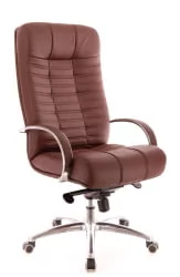 Кресло руководителя Атлант АЛ М экокожа Коричневый / Atlant AL M