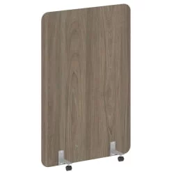 Перегородка на металлических опорах, на роликах Р-лине ДП.Р-120-180 Вяз Благородный / R-line DP.R-120-180