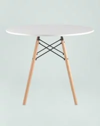 Стол обеденный ДСВ Д90 Белый / DSW D90