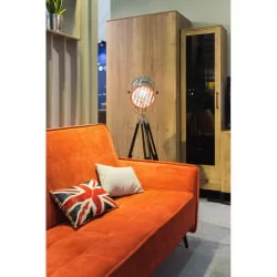 Шкаф витрина Лофт 500 см Дуб Натур / Loft