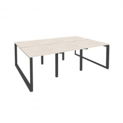 Рабочая станция на О-образном м/к ОНИКС О.МО-Д.РС-6.0.8 Денвер Светлый/Антрацит / ONIX O.MO-D.RS-6.0.8