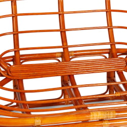 Диван МАМАСАН/МАМАСАН 23/02 В /с подушкой/ 169х102х80 см, Хоней (мед), матрац 182х119 см, ткань серо-бежевая 3М 16/2 / MAMASAN/МАМАСАН W Honey