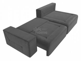 Диван Кельн угловой правый  (2800*1450*780) Серый, 105076