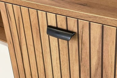 Тумба Моди МГМ-03 дуб крафт золотой/белое дерево / MGM-03