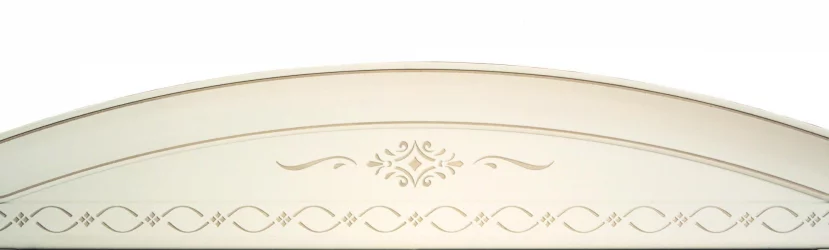 Шкаф-витрина с колоннами Милана 23.15 Сосна Астрид/Ваниль