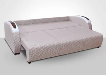 Диван-кровать Европа-2 каролина кофе замша 426-2 замша 509-2