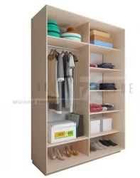 Шкаф-купе Акцент-Сим ДЗ 1400х600  Выбеленное дерево