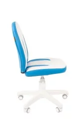 Детское кресло CХАИРМАН КИДС 122 Белый-голубой / CHAIRMAN KIDS