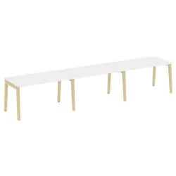 Рабочая станция ОНИКС ВООД ОВ.РС-3.3.8 Белый Бриллиант/Светлый / ONIX WOOD OW.RS-3.3.8