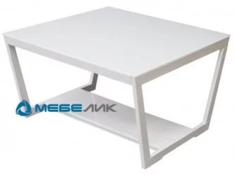 Стеклянный стол БеаутйСтйле 1 Белый / BeautyStyle