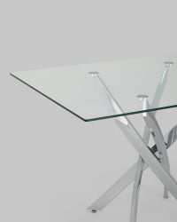 Обеденный стол Варна 120кс80 Стеклянный / 120x80