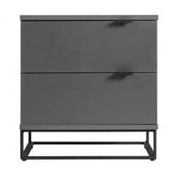 Тумба дизайнерская CИТЙ 400955821х Графит / CITY 400955821h