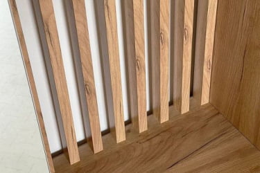 Прихожая Бери МПР-021 Дуб крафт золотой/белое дерево / MPR-021