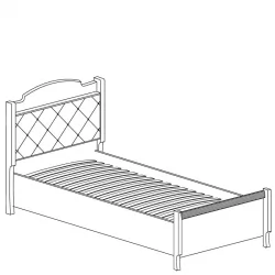 Кровать одинарная Ралли 865