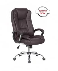 Кресло руководителя CЛГ-616 ЛКСХ Бровн / CLG-616 LXH Brown