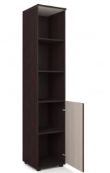 Шкаф для документов узкий Р.П-2 Серый