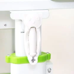 Школьная парта РИФФОРМА Комфорт-80 Белый Зеленый / RIFFORMA Comfort-80