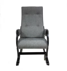 Кресло-качалка Модель 707 дуб шампань / Верона Ванилла / Verona Vanilla