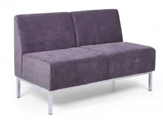 Диван Компакт 2х местный Глазго 47 Темно-темно синий / Glazgo