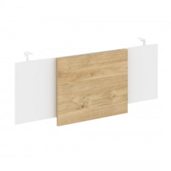 Царга стола руководителя двуцветная ОНИКС ВООД О.М-CСР-3 Тиквуд Светлый/Белый / ONIX WOOD O.M-CSR-3