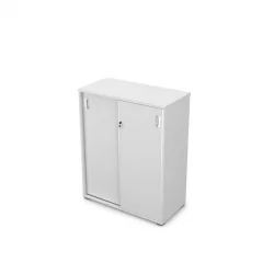 Шкаф купе 2-ух дверный ГЛОСС ЛИНЕ 9НШКЗ.013 Белый Премиум / GLOSS LINE