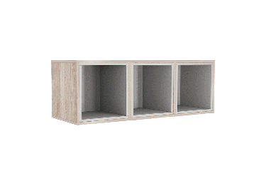 Полка в гостиную 47 УЛ.47-М галька / UL.47-M