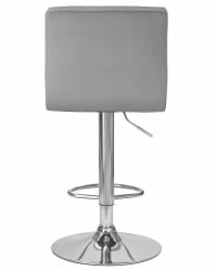 Стул барный ДОБРИН CАНДЙ (серый велюр (МДЖ9-75)) / DOBRIN CANDY (MJ9-75))