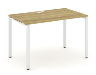 Стол письменный CОНCЕПТ CН.СП-002 Дуб Винченцо Белый / CONCEPT CN.SP-002