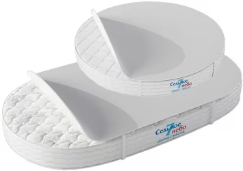 Комплект наматрасников Круглый и овальный на двух резинках