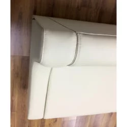 Диван офисный двойной Клерк 9 бежевый Екотекс 3014 / Ecotex