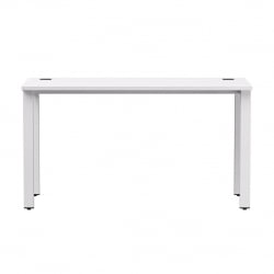 Стол прямой на металлокаркасе, опоры 45 гр Еверпроф ЕВО 254С003 Белый / Everprof EVO 254S003