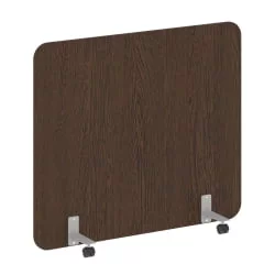 Перегородка на металлических опорах, на роликах Р-лине ДП.Р-140-120 Венге Цаво / R-line DP.R-140-120