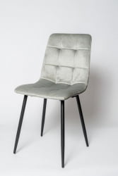 Стул для гостиной ОКC 1225 серый вельвет Г-062-39 / OKC G-062-39