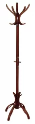 Напольная вешалка для одежды В 12Н Махагон