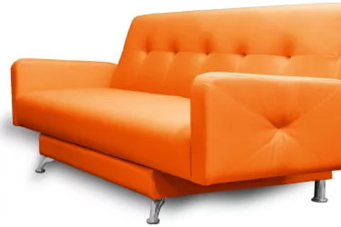 Диван МАНГО 3 (2 категория) Оранжевый Зеленый / MANGO