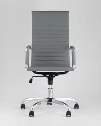Кресло руководителя ТопЧаирс Сити Серое / TopChairs City