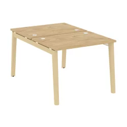 Рабочая станция ОНИКС ВООД ОВ.Д.РС-2.1.7 Тиквуд Светлый/Светлый / ONIX WOOD OW.D.RS-2.1.7