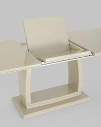 Стол Орлеан раскладной 160-215кс90 Бежевый / 160-215x90