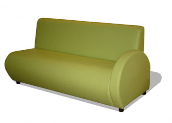 Диван трехместный подлокотник левый Клауд В-600/10 / V-600/10