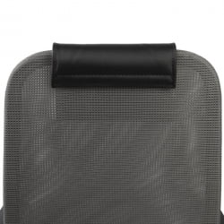 Кресло руководителя БРАБИКС ПРЕМИУМ Ултимате ЕКС-800 хром Черное/серое / BRABIX PREMIUM Ultimate EX-800