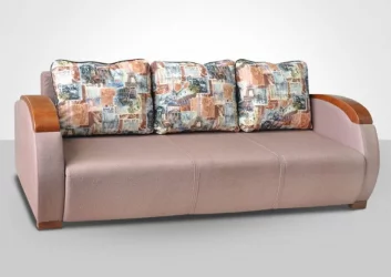 Диван Европа-2 эйвон 120 лаки дарк браун акварель берри