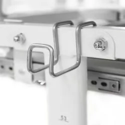 Комплект парта и стул с чехлом РИФФОРМА СЕТ-10 Белый Голубой / RIFFORMA SET-10