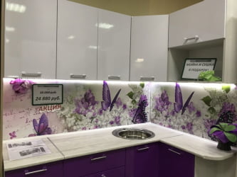 Глянцевый фартук (МДФ) АГ 08 / AG