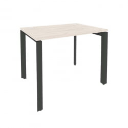 Стол рабочий на П-образном м/к ОНИКС О.МП-СП-1.7 Денвер Светлый/Антрацит / ONIX O.MP-SP-1.7